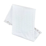 Coperta In Cotone E Pizzo San Gallo Bianca Neonata TETO E TATTA CO1620 - TETO E TATTA - LuxuryKids