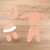 Set Regalo Con Tutina Spezzata Cappello E Moffole Neonato-a BABIDU 528 - BABIDU - LuxuryKids