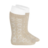 Calzino In Filo Lunghi Traforati Bambini CONDOR 507 - Condor - LuxuryKids