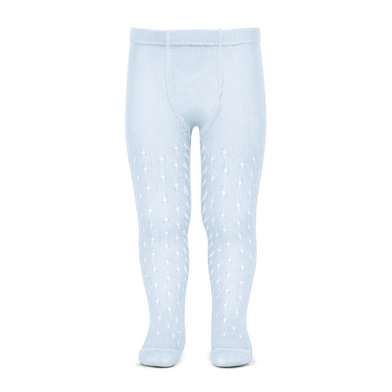 Calza In Filo Di Cotone Traforata Laterale Bambini CONDOR 565 - Condor - LuxuryKids