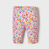 Leggings In Cotone Con Stampa Multicolour Neonata MAYORAL 1718 - MAYORAL - LuxuryKids