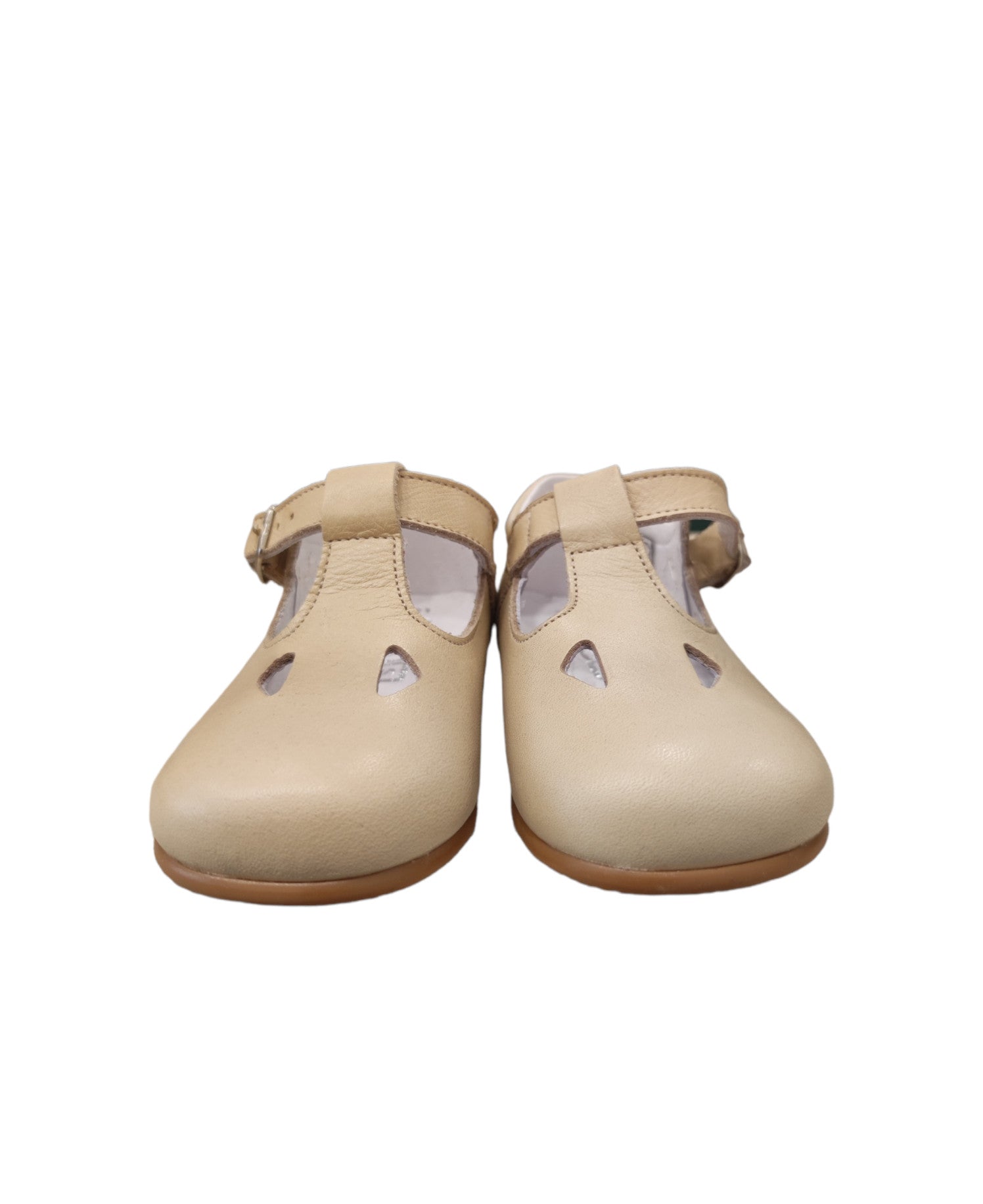 Scarpa Primi Passi Con Occhielli In Pelle Bambino QKIS 1001 - QKIS - LuxuryKids