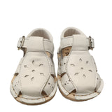 Sandali Primi Passi Con Suoletta In Pelle Con Impunture INDICE 1604 - INDICE - LuxuryKids