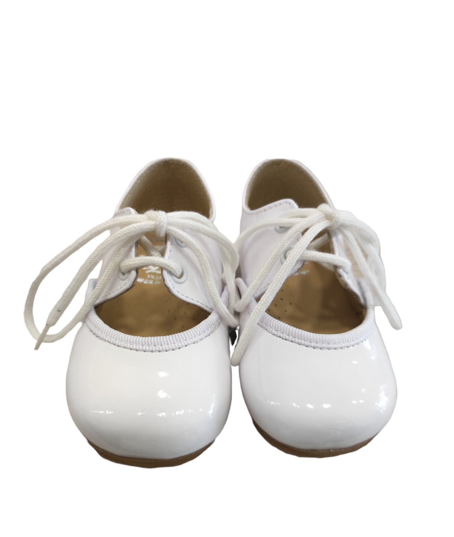Scarpa Elegante Primi Passi Bambino In Vernice Lucida RIZITOS B2405 - RIZITOS - LuxuryKids
