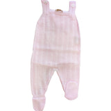 Salopette Neonati In Filo Traforata con Piedi 3310A WEDOBLE - WEDOBLE - LuxuryKids