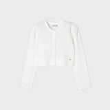 Cardigan In Misto Lana Bambina MAYORAL 4308 - MAYORAL - LuxuryKids
