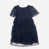 Abito Mezza Manica In Cotone Ricamato Bambina PATACHOU 3633584