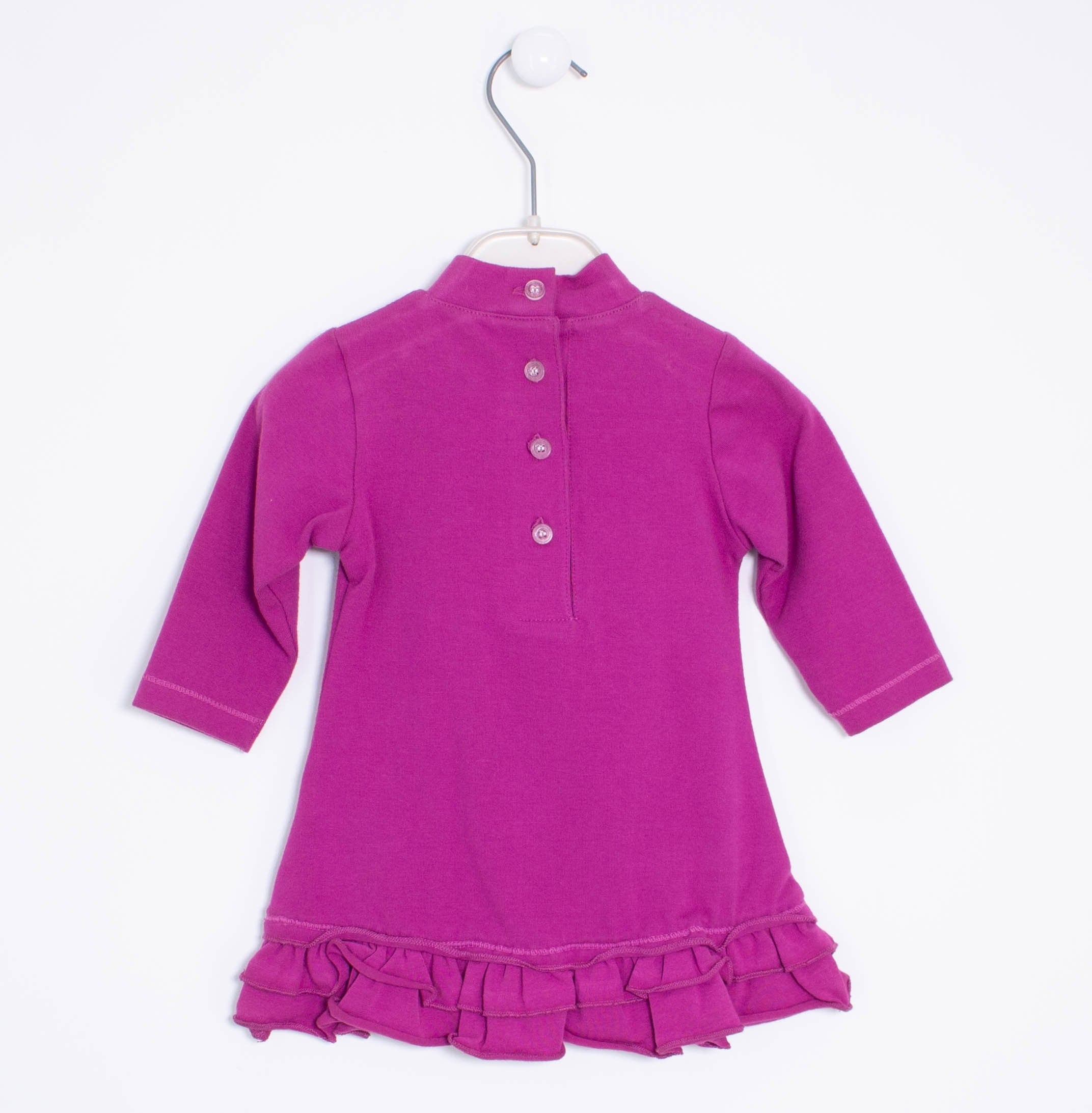 Abito Casual Neonata Fucsia Sarabanda F848 - SARABANDA - LuxuryKids