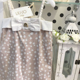 Abito con Bretelle a Pois Bambina Beige Liu Jo K13096 - LIU JO - LuxuryKids