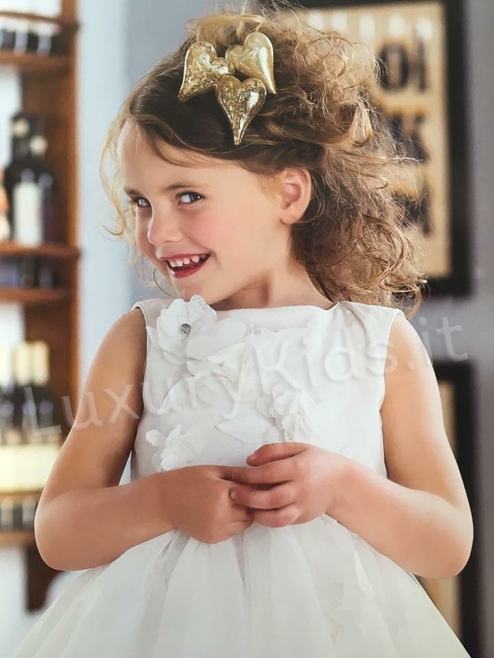 Abito Elegante a Bambolina Cerimonia Bambina Alice P. 584 - ALICE P. - LuxuryKids
