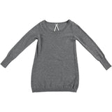 Abito In Misto Lana Grigio Bambina Sarabanda T461 - SARABANDA - LuxuryKids