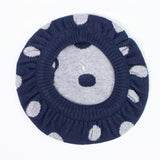 Basco Misto Lana Pois e Pompon Blu Neonata DRKID B67DK302 - DR.KID - LuxuryKids