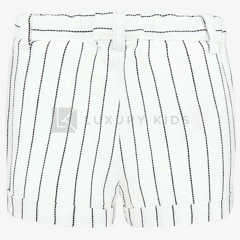 Bermuda  elegante Cerimonia Bianco neonato Mayoral 1262 - MAYORAL - LuxuryKids