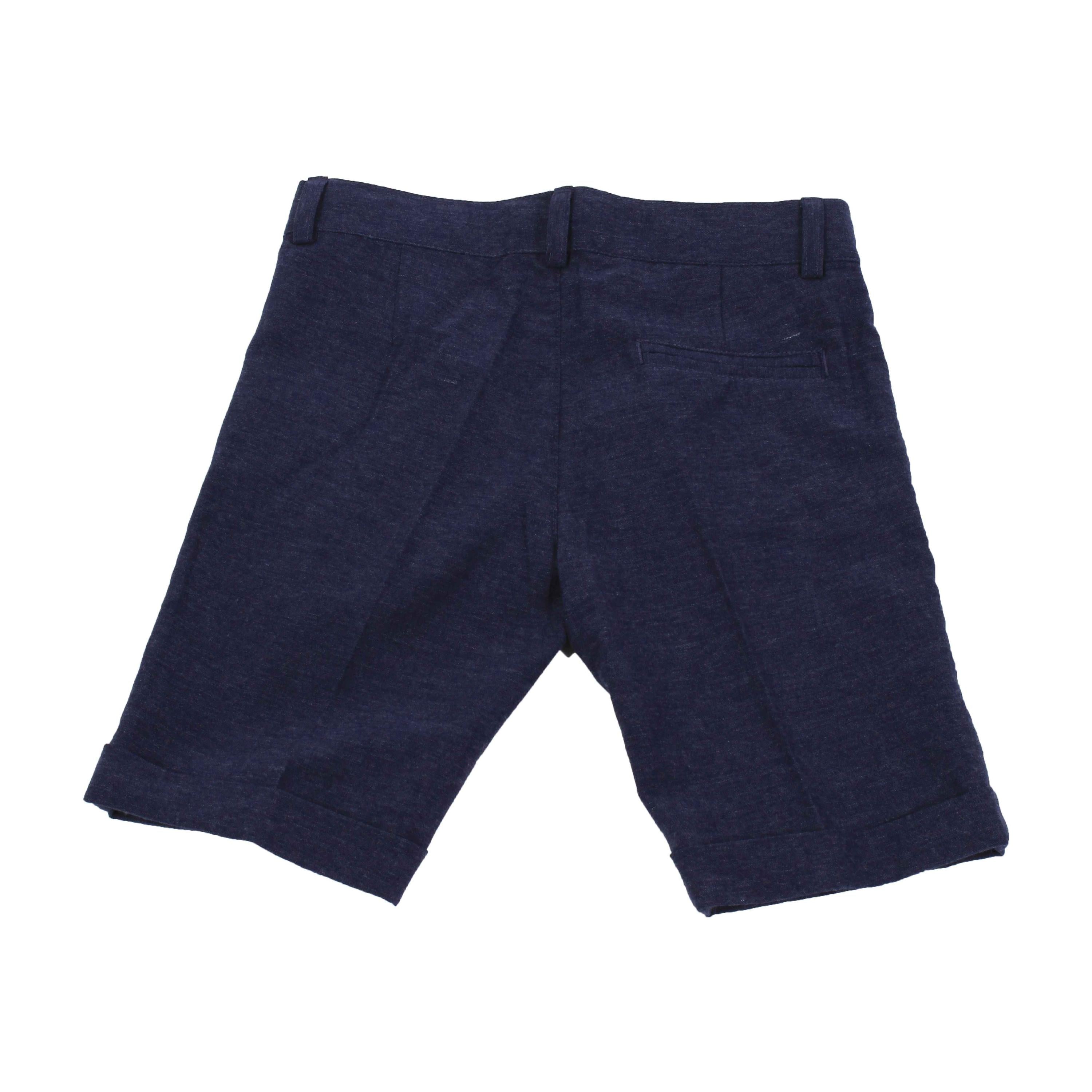 Bermuda Classico In Cotone Blu Bambino DR.KID DK655 - DR.KID - LuxuryKids