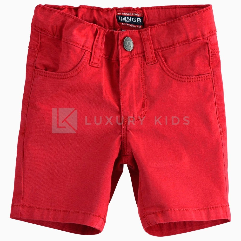 Bermuda In Cotone Elasticizzato 5 tasche per Bambino Sarabanda J832 - SARABANDA - LuxuryKids