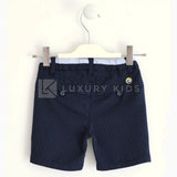 Bermuda in cotone Elegante Beige  Bambino  Sarabanda J533 - SARABANDA - LuxuryKids