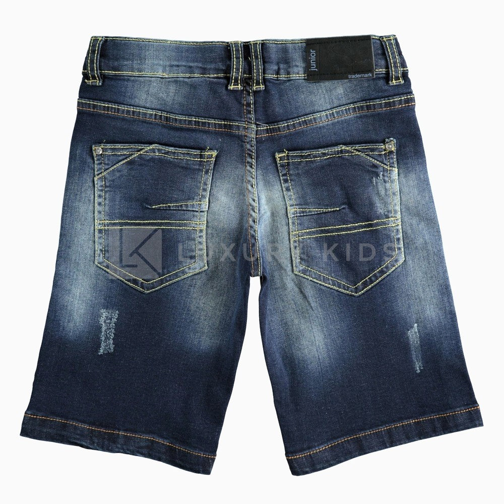 Bermuda In jeans Comodo e alla moda Per Bambino Sarabanda J644 - SARABANDA - LuxuryKids