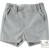 Bermuda Puntinato Neonato Minibanda U665 - MINIBANDA - LuxuryKids