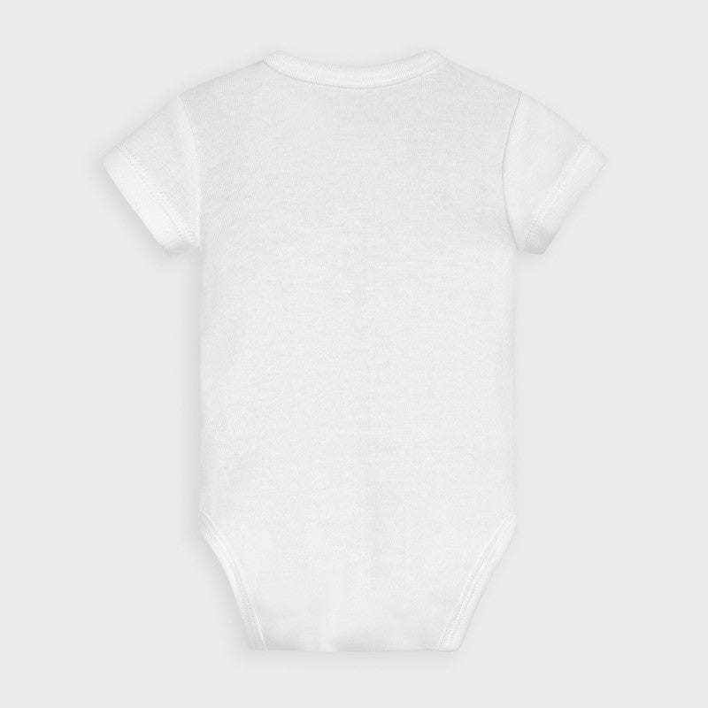 Body Mezza Manica In Caldo Cotone Bianco Neonato-a MAYORAL 2761B - MAYORAL - LuxuryKids