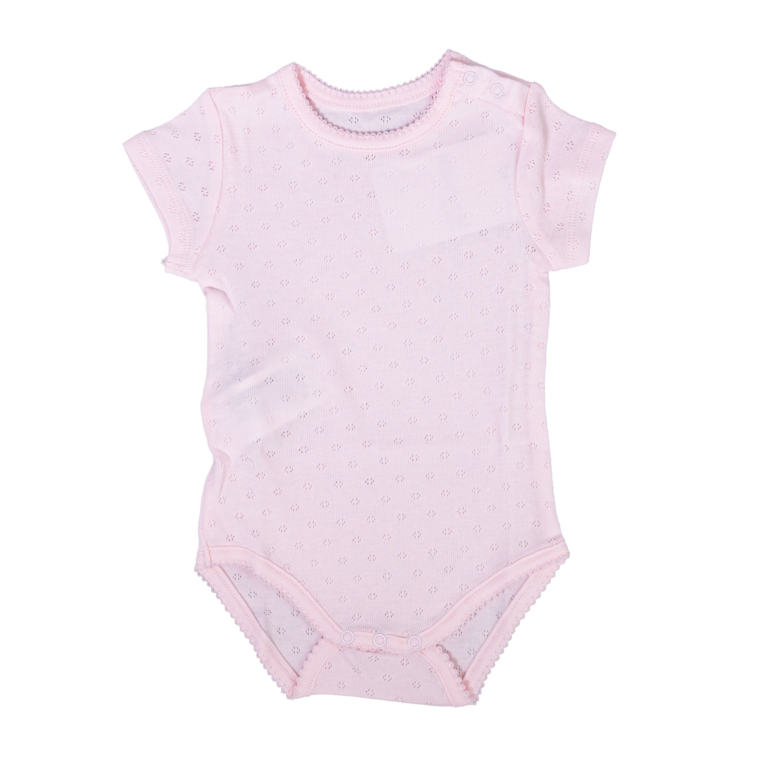 Body Mezza Manica Basic In Cotone Traforato Per Neonati MAYORAL 191B - MAYORAL - LuxuryKids