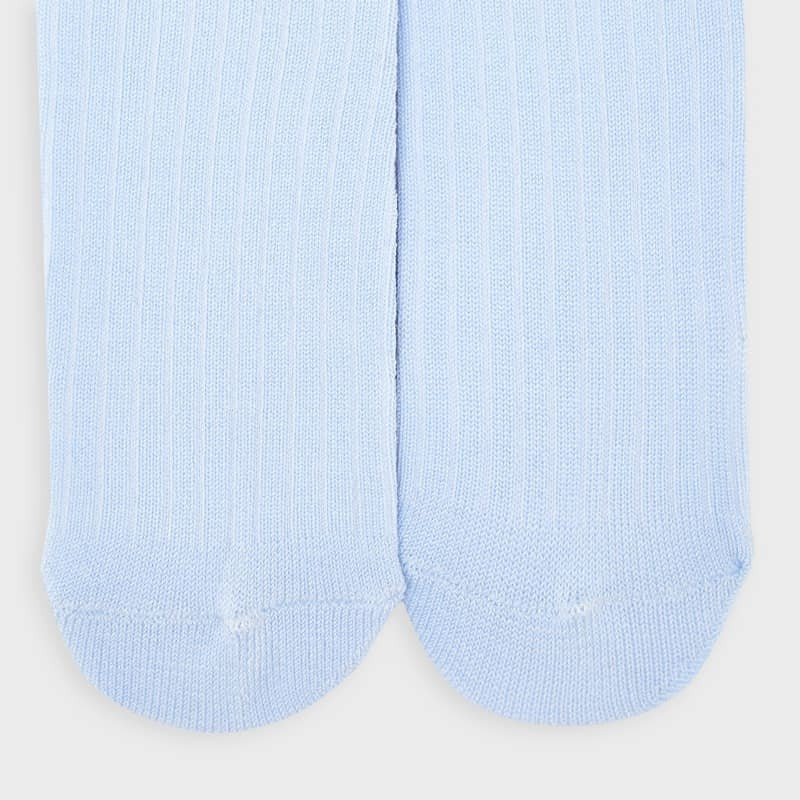 Calzamaglia Caldo Cotone Costine Celeste Neonato MAYORAL 9294 - MAYORAL - LuxuryKids