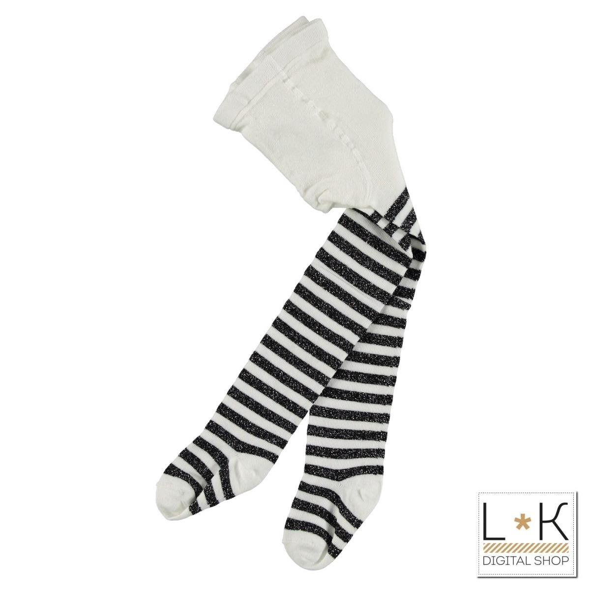 Calzamaglia in Caldo Cotone a Righe Neonata  Sarabanda T035 - SARABANDA - LuxuryKids