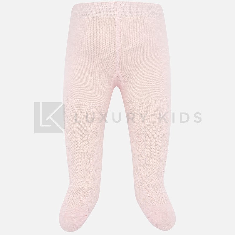 Calzamaglia In Caldo Cotone Con Motivi In Rilievo Neonata Mayoral 9151 - MAYORAL - LuxuryKids