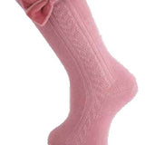 Calzini Caldo Cotone Fiocco Velluto Bambina Carlo Magno 2421 - CARLOMAGNO - LuxuryKids