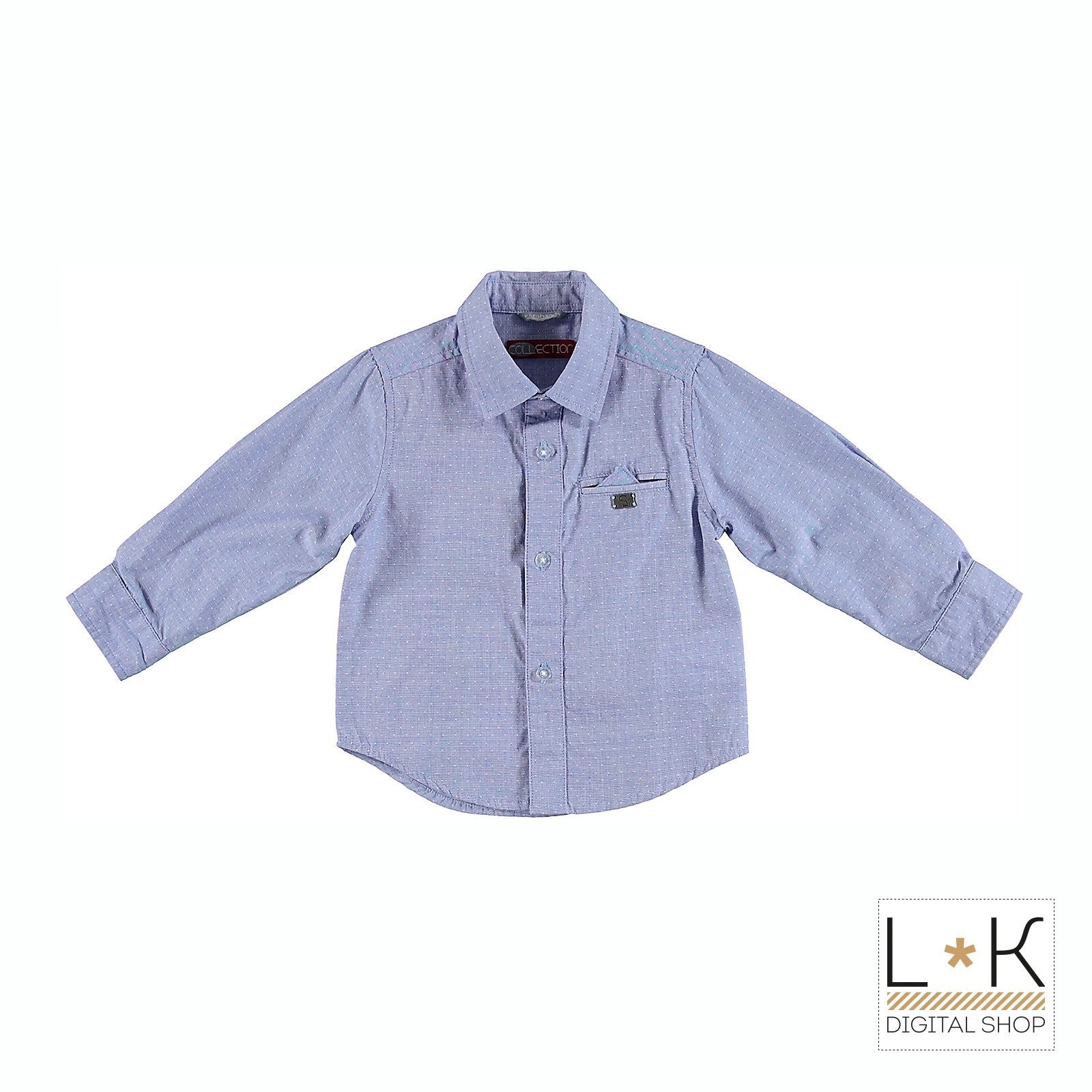 Camicia con stampa con Pochette  Neonato Sarabanda R114 - SARABANDA - LuxuryKids