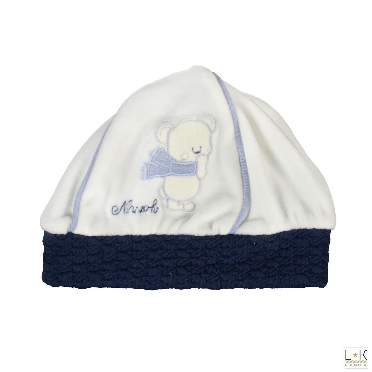 Cappello In Ciniglia Neonato NINNAOH I16233 - NINNAOH - LuxuryKids