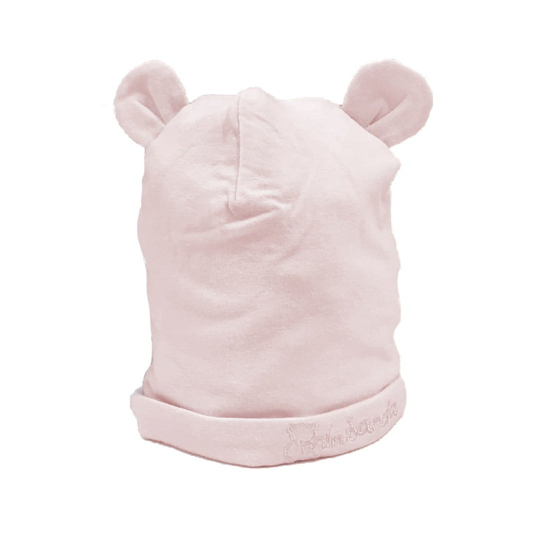 Cappello In Cotone  Rosa  Neonata MInibanda S304 - MINIBANDA - LuxuryKids