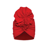 Cappello In Cotone Effetto Turbante Neonata BARBARAS CB18 - BARBARAS - LuxuryKids