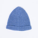 Cappello In Filo Di Cotone Blu Jeans Neonato MANUELL&FRANK MFCP17I - MANUELL&FRANK - LuxuryKids