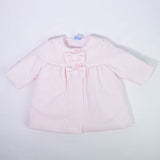 Cappottino Elegante Imbottito Rosa Neonata SARDON AB12 - SARDON - LuxuryKids
