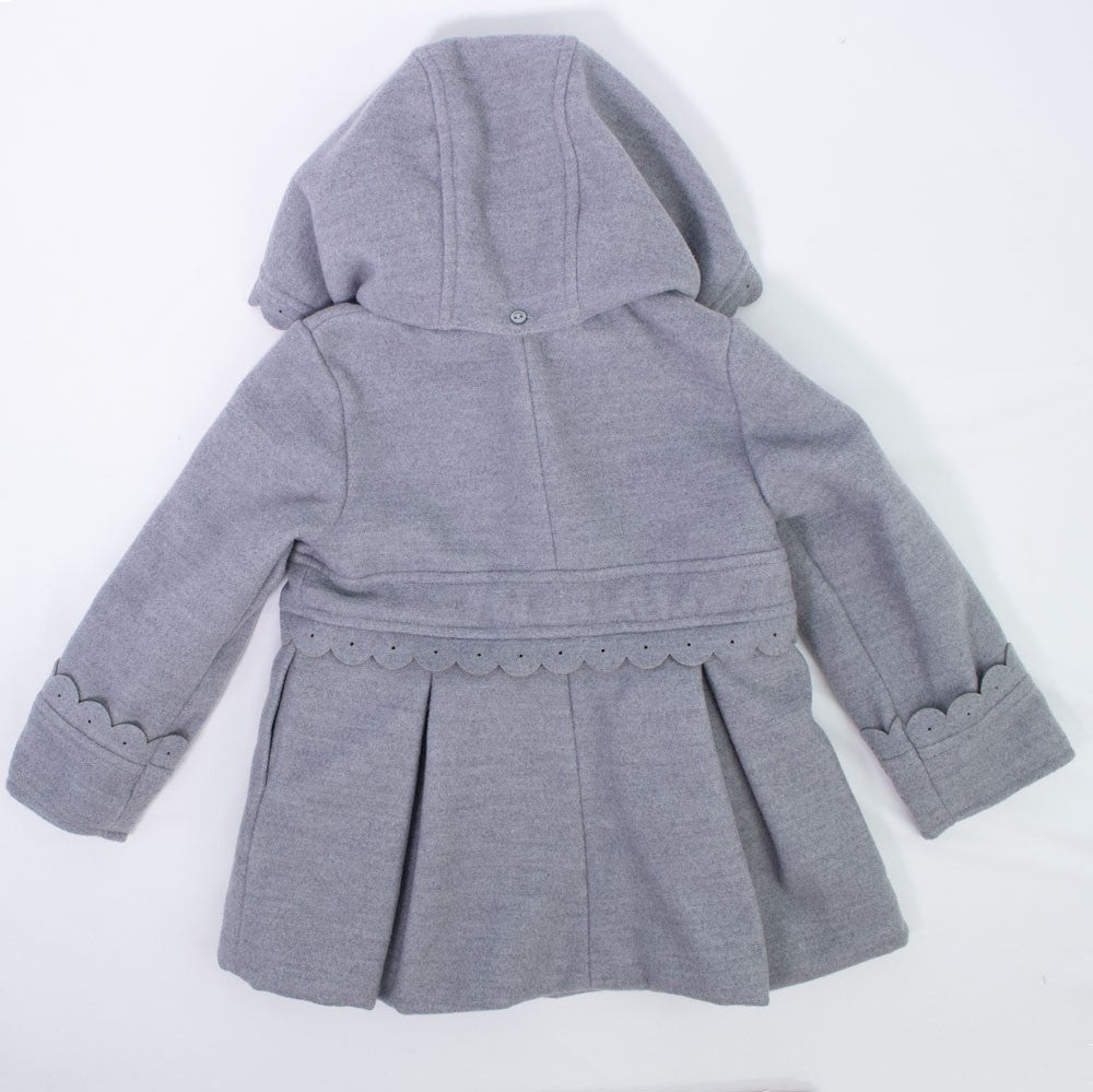 Cappottino in Panno Grigio Bambina Dr. Kids 433 - DR.KID - LuxuryKids