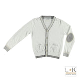 Cardigan Bianco Bambino Sarabanda G313 - SARABANDA - LuxuryKids
