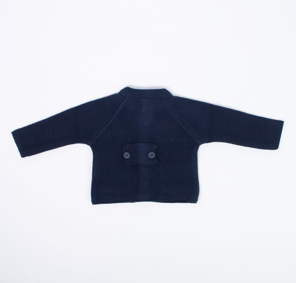 Cardigan Caldo Cotone Tessuto Antiallergico per Neonati SARDON MA249 - SARDON - LuxuryKids