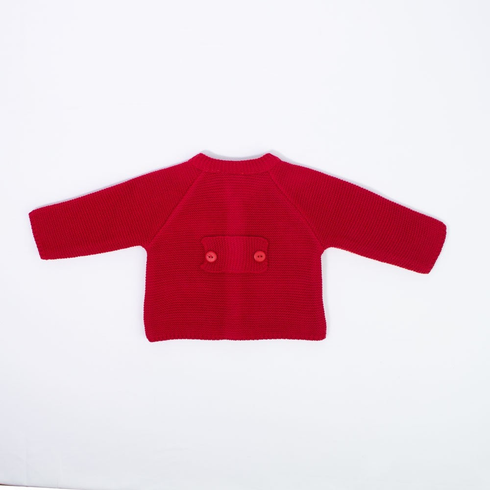 Cardigan Caldo Cotone Tessuto Antiallergico per Neonati SARDON MA249 - SARDON - LuxuryKids