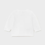 Cardigan In Cotone Tricot Neonato MAYORAL 1330 - MAYORAL - LuxuryKids