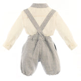 Completo 3 pezzi Elegante Cerimonia Neonato Celeste BUFI B1486 - BUFI - LuxuryKids