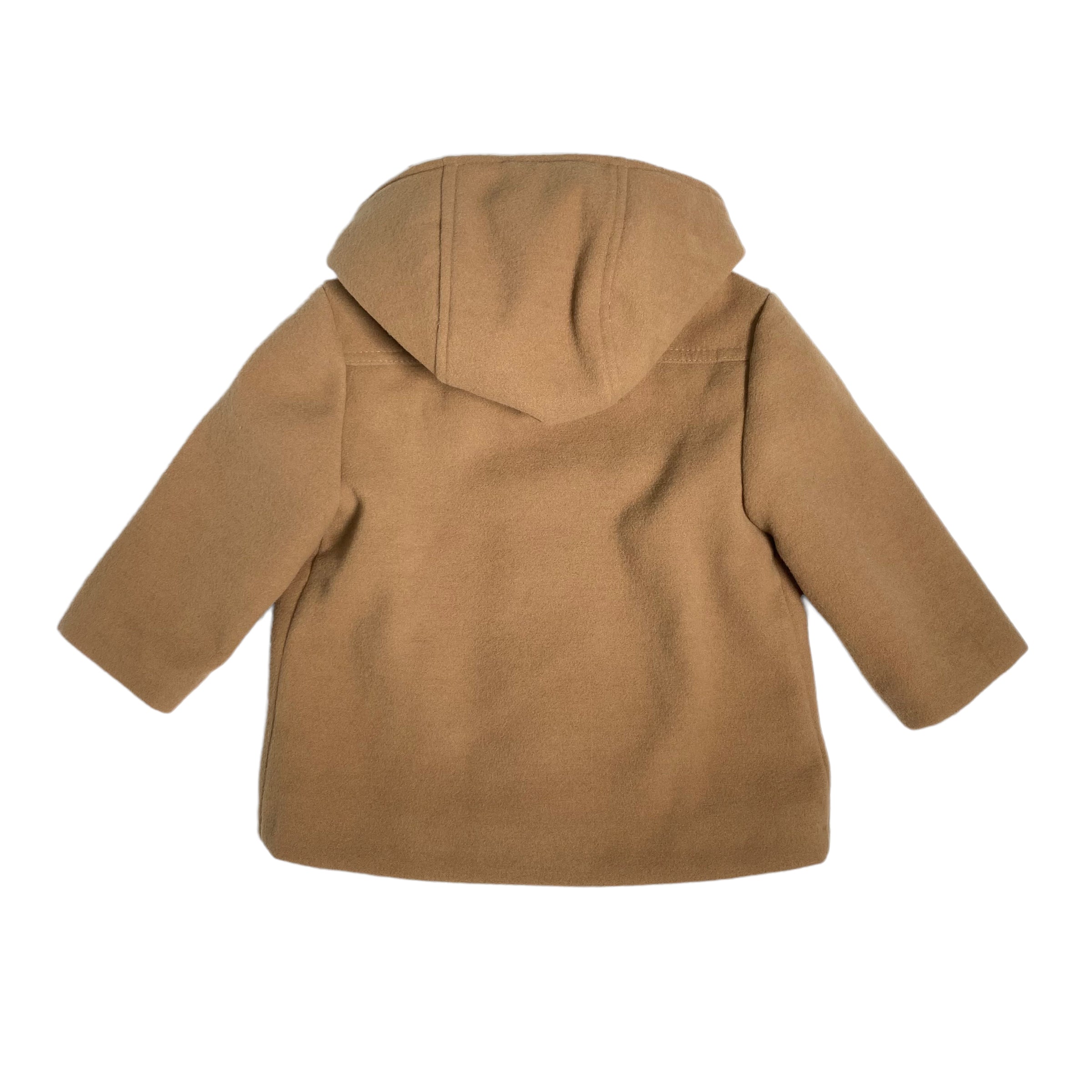CappottoinPannoconCappuccioNeonatoCamelYOEDU3984Luxurykids_2