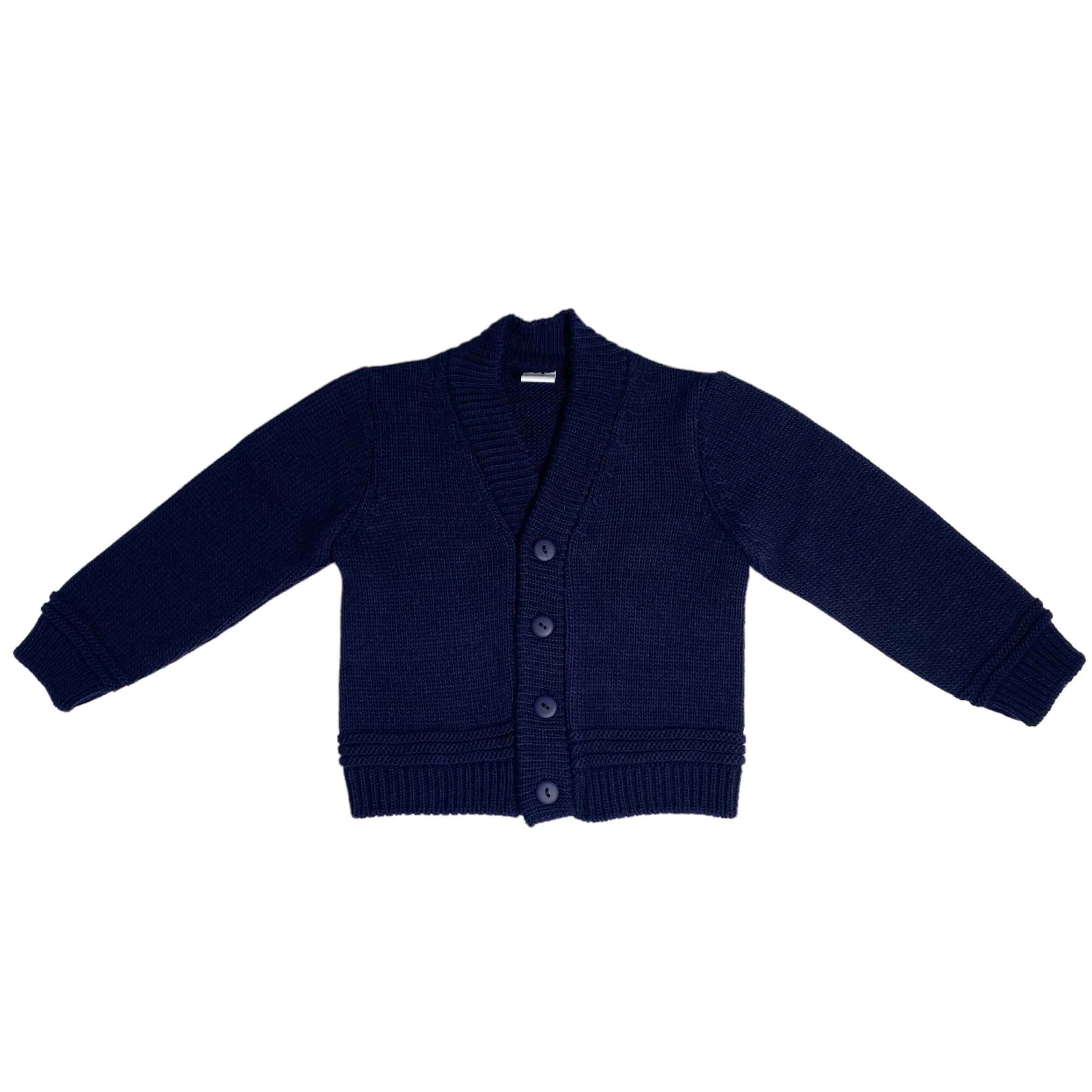 CardiganEleganteInvernaleNeonatoPONTOPORPONTO758BluLuxurykids