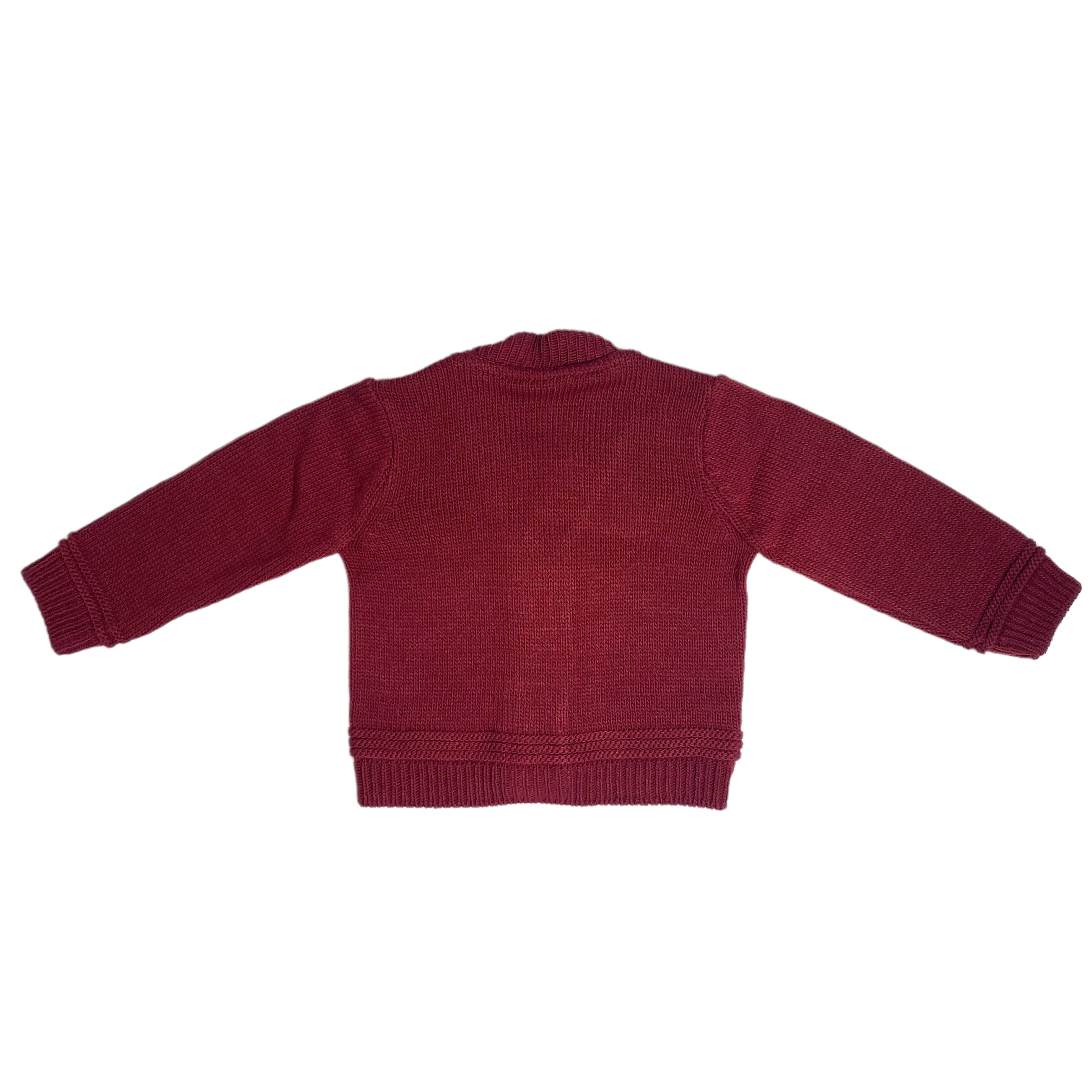 CardiganEleganteInvernaleNeonatoPONTOPORPONTO758BordeauxLuxurykids_2