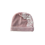 Cappello In Ciniglia Con Pizzo Neonata TETO E TATTA CA2430 - TETO E TATTA - LuxuryKids