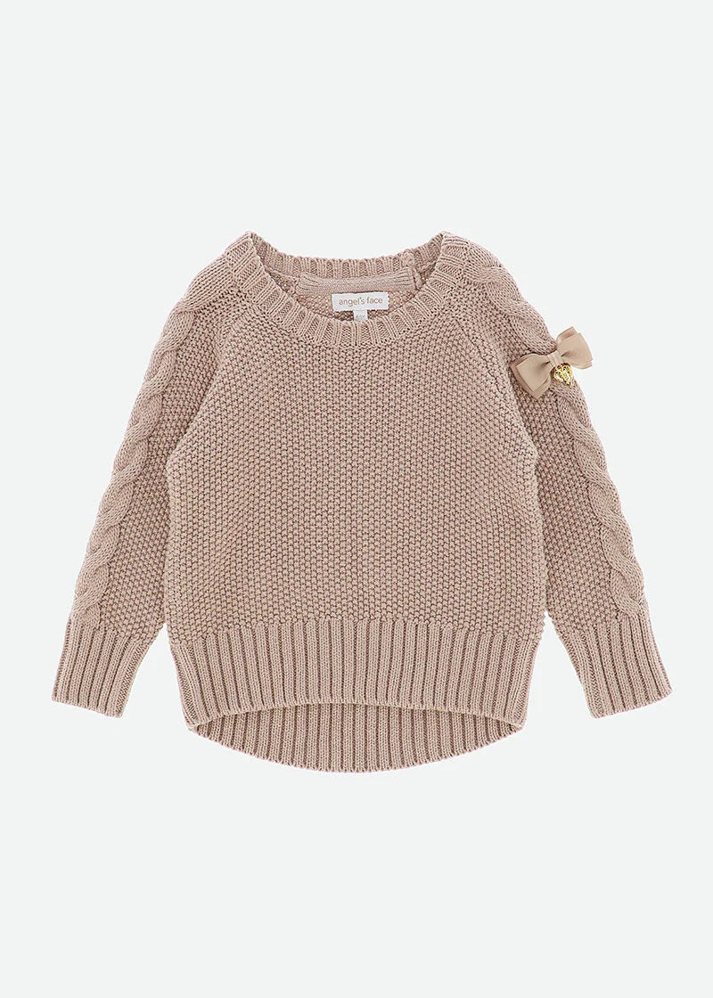 Maglioncino In Caldo Cotone Bambina ANGEL'S FACE MACY - Angel's Face - LuxuryKids