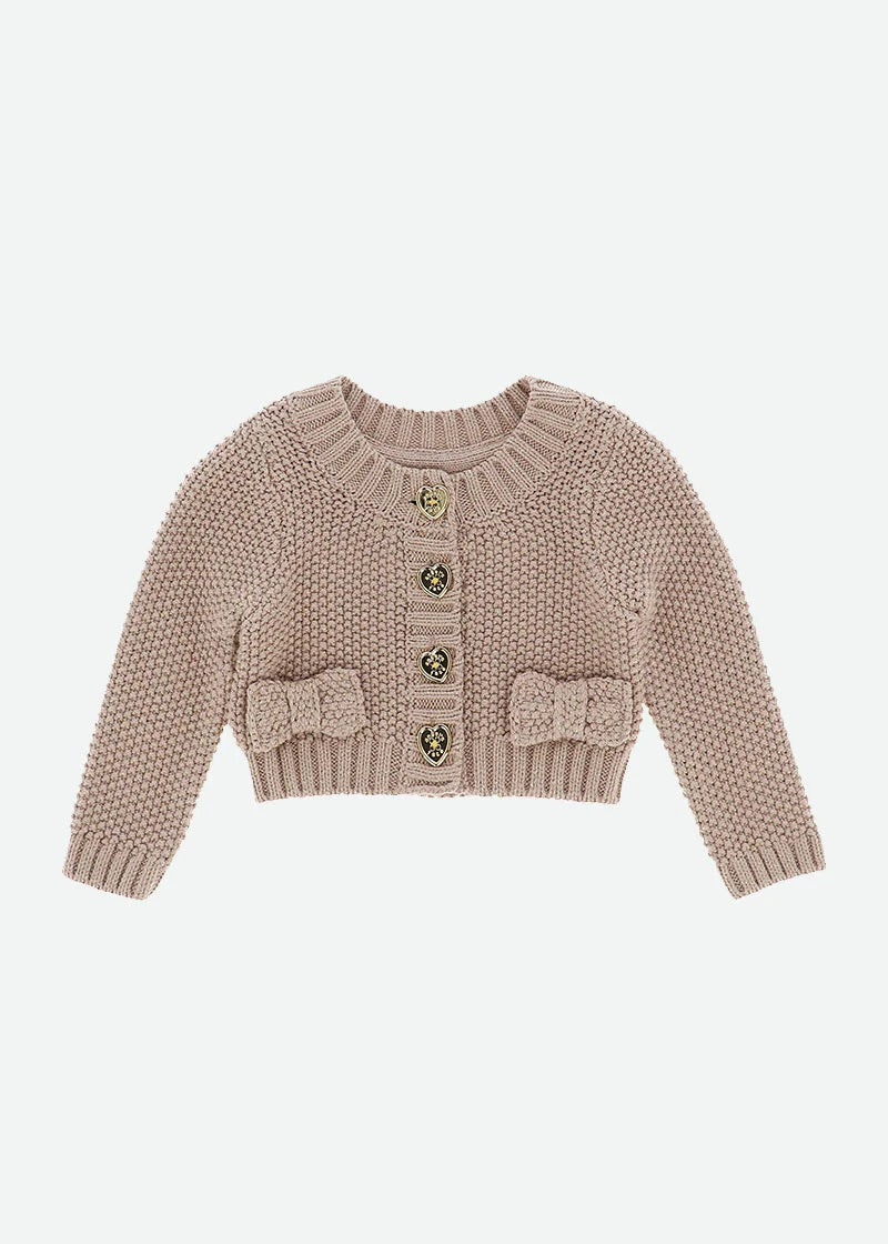 Cardigan In Caldo Cotone Neonata ANGEL'S FACE MCKAY - Angel's Face - LuxuryKids