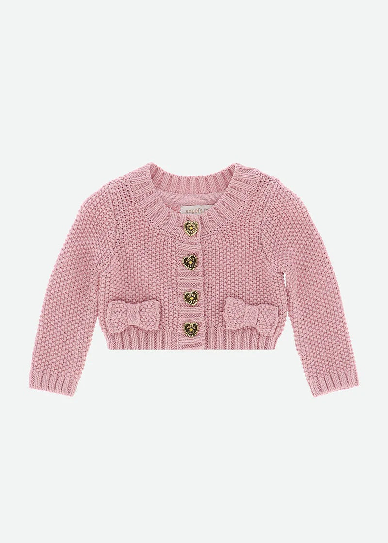 Cardigan In Caldo Cotone Neonata ANGEL'S FACE MCKAY - Angel's Face - LuxuryKids