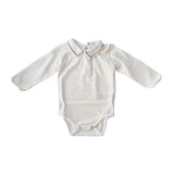 Body Manica Lunga In Caldo Cotone Neonato A&J 146 - A&J - LuxuryKids