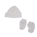 Set con Cappellino e Moffole Caldo Cotone Neonato/a CALAMARO 72034 - CALAMARO - LuxuryKids