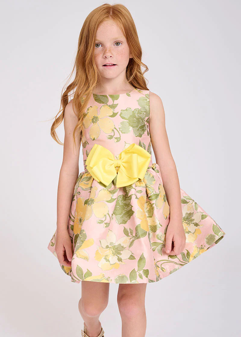 Abito Smanicato In Jacquard Bambina ANGEL'S FACE RUBY - Angel's Face - Luxury Kids